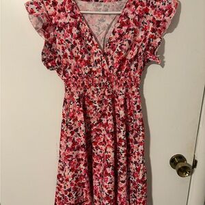 Floral Pink Dress